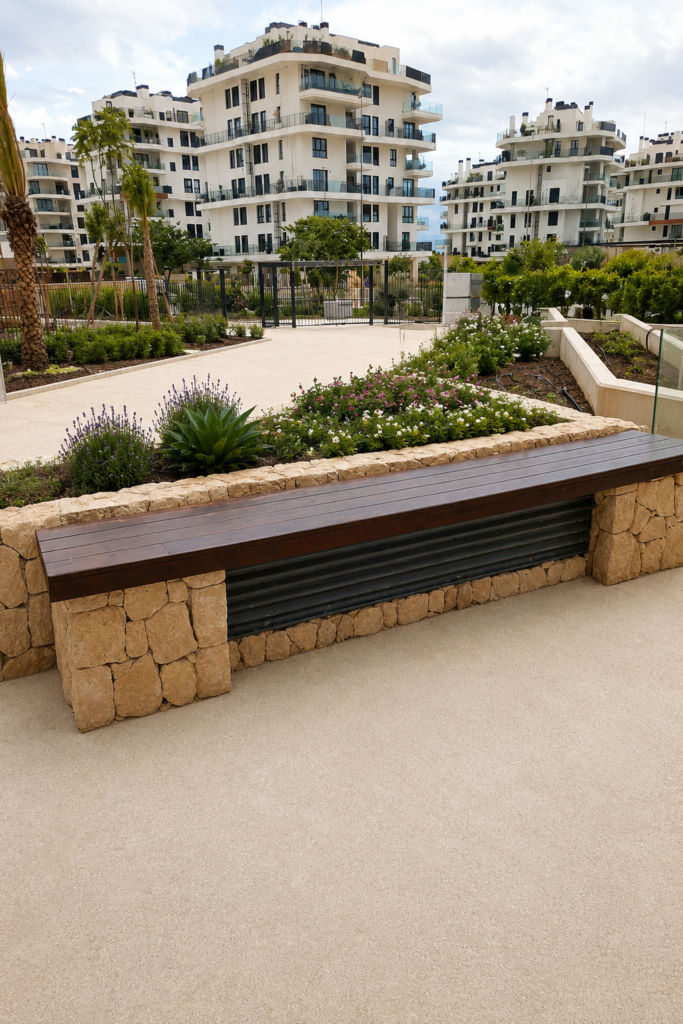 https://geofenarquitecturasostenible.com/bancos-de-madera-y-petanca-para-zona-comun-residencial/
